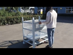 Beweglicher Gestellpalettenkäfig mit Gießmaschinen