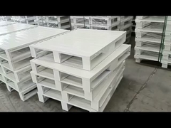 Stahlindustrielle Eisen-Stahlpaletten-Vierwegseintritts-Metallpalette der paletten-harten Beanspruchung